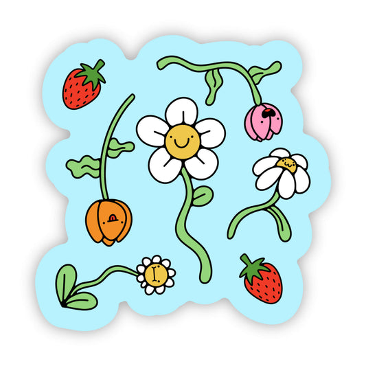 Flower Friends Sticker